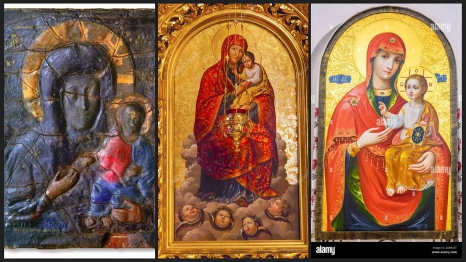 Nossa Senhora de Hrushiv — ícone mariano ucraniano da tradição oriental
