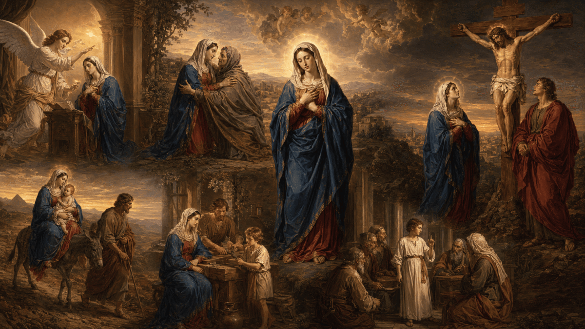 Alegrias de Maria: a dimensão gozosa da mariologia