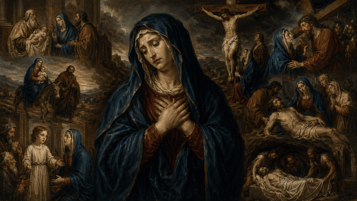 Dores de Maria: a compaixão da mãe