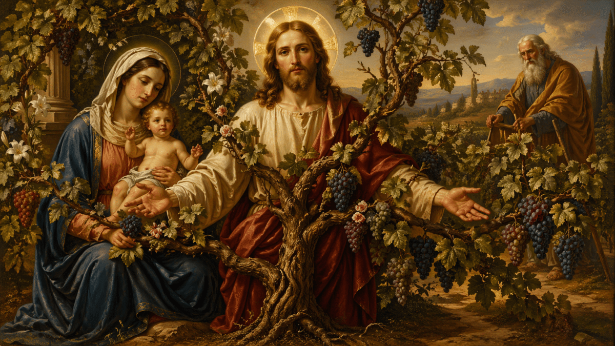 Ego sum vitis vera: Maria e o ramo que dá fruto