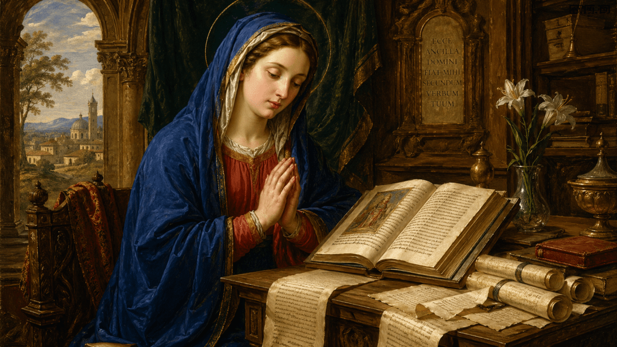 Ex penuria sua omnia: Maria e o dom total de si mesma