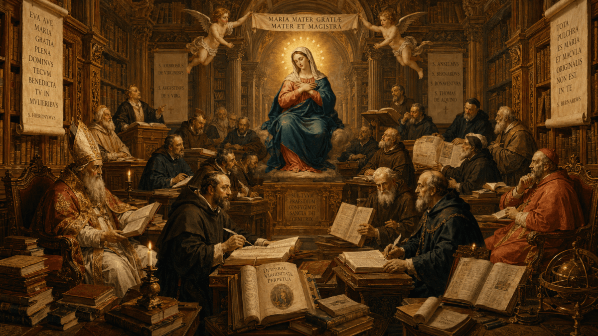 História da mariologia: dois mil anos de pensamento sobre Maria