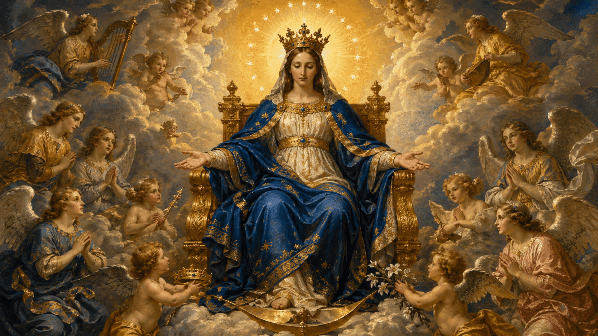 Ipse spiritus postulat pro nobis: Maria na vigília do Espírito