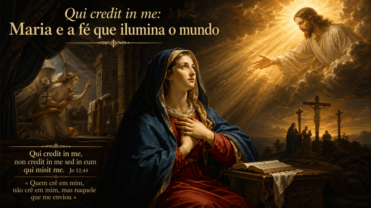 Qui credit in me: Maria e a fé que ilumina o mundo