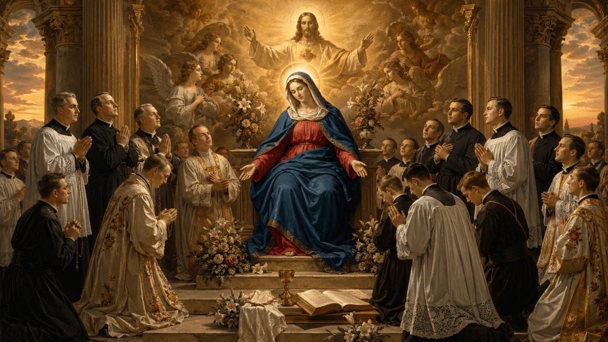 Sacerdotes e Maria: a mãe dos ministros de Cristo