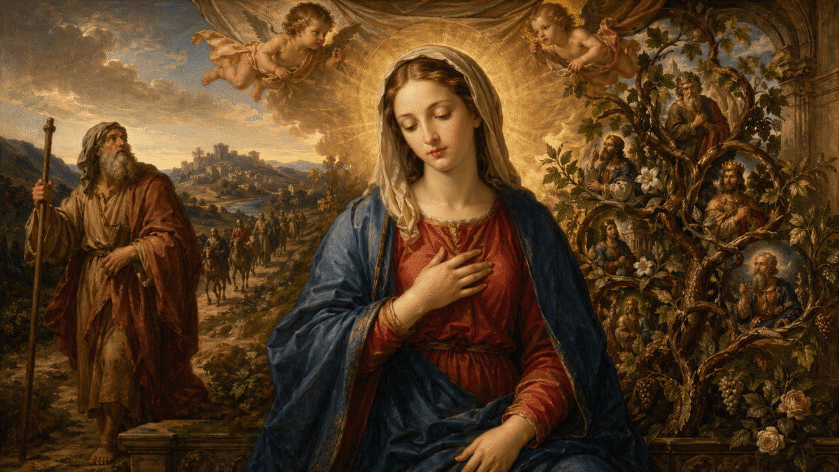 A Virgem Maria, Estirpe Escolhida de Israel