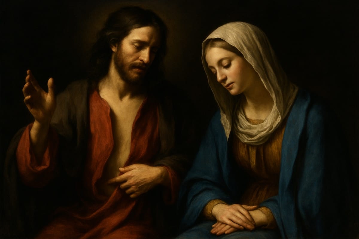 Dominus est enim sabbati: o Senhor do sábado, e Maria que guardou o sábado Santo.