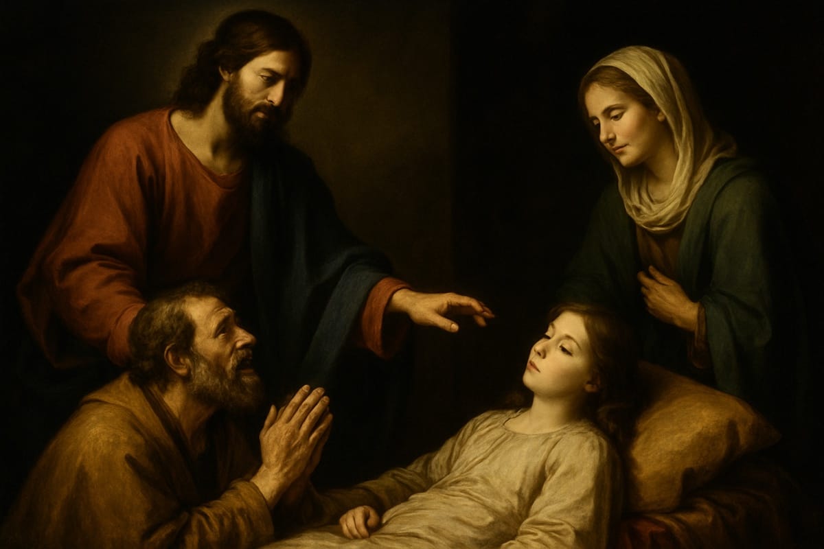 Filiam meam modo defuncta est: jairo, a hemorroíssa e Maria porta da vida