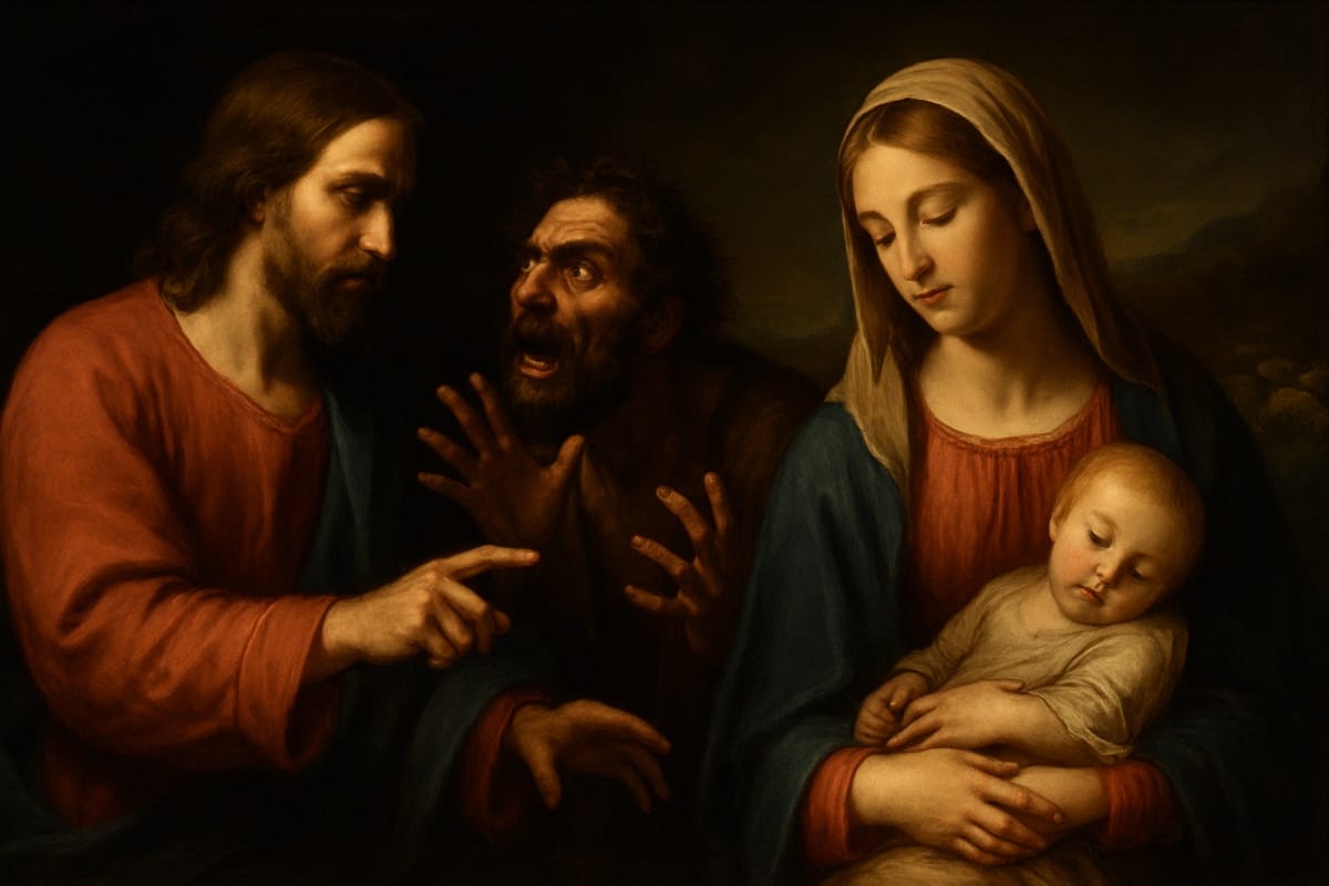 In regionem gerasenorum: o exorcismo, os porcos e Maria vencedora do maligno