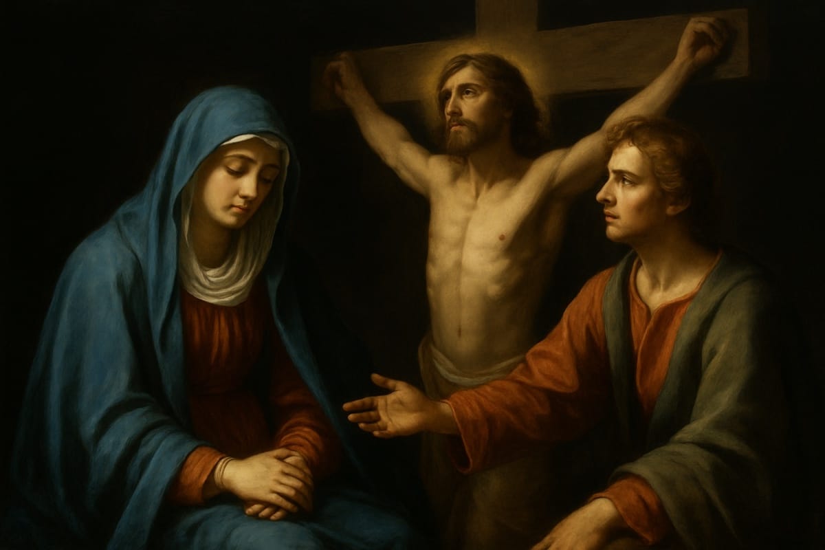 Maria ao pé da Cruz (Jo 19,25-27): «Mulher, eis o teu filho»