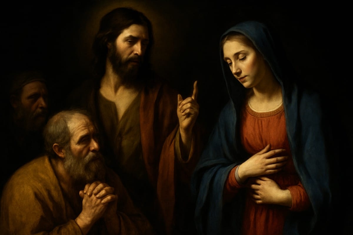 Signo do profeta jonas: o sinal de jonas e Maria é a porta do salvador.