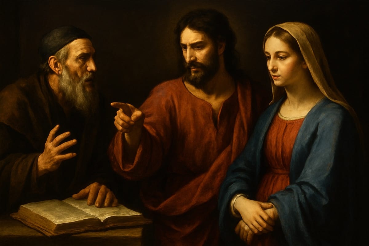 «Vae vobis, scribae et pharisaei»: os ais de Jesus e a transparência de Maria